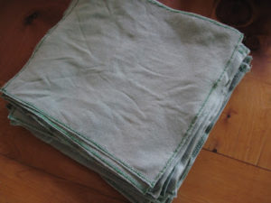 sewing cloth wipes